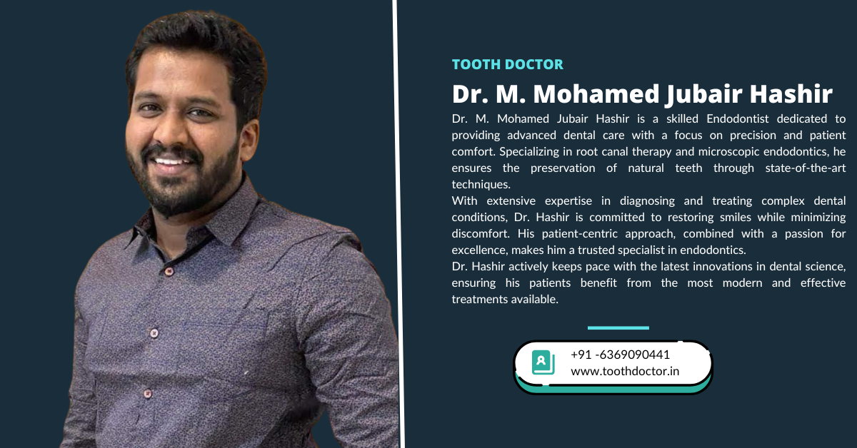 The Tooth Doctor - Best Dental Clinic in Thiruverkadu / Best Dental Specialist in Thiruverkadu